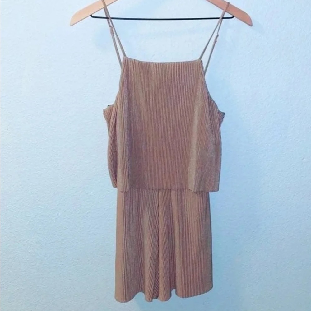 Champagne Woman’s Romper